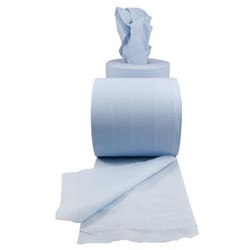 2 ply Centrefeed Blue Roll