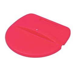 Red Forecourt Bucket Lid