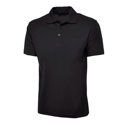 Large Black Polo T-shirt