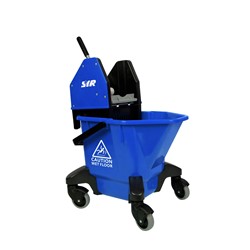 20 Litre Mopping Bucket with Wringer - Blue 