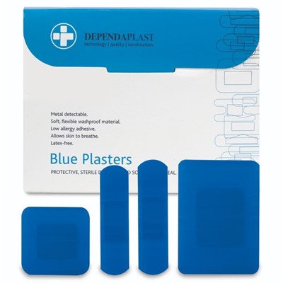 Assorted Blue Plasters