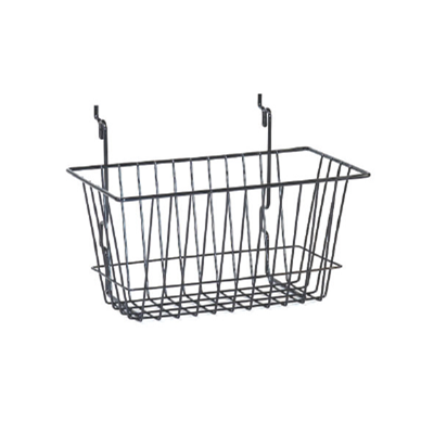 Slatwall Wire Basket - 300x150x150mm